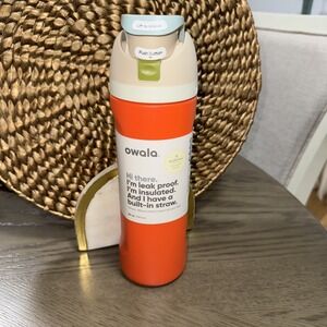 SPECIAL EDITION 24OZ OWALA FRUIT TART STAINLESS INSULATED‎ WATER BOTTLE RARE NWT